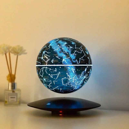 C-Shape Magnetic Levitation Floating Globe with LED Lights