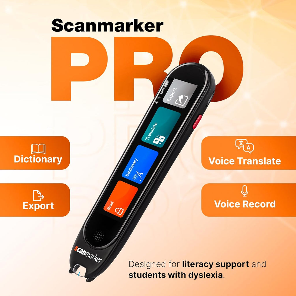 Axon Scanmarker Pro - Wireless Digital Highlighter & 100+ Language Translator