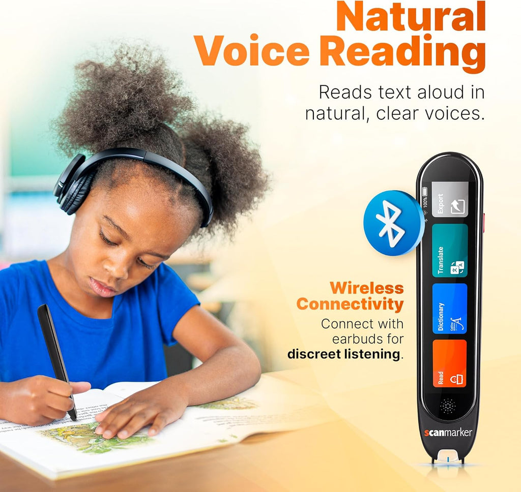 Axon Scanmarker Pro - Wireless Digital Highlighter & 100+ Language Translator