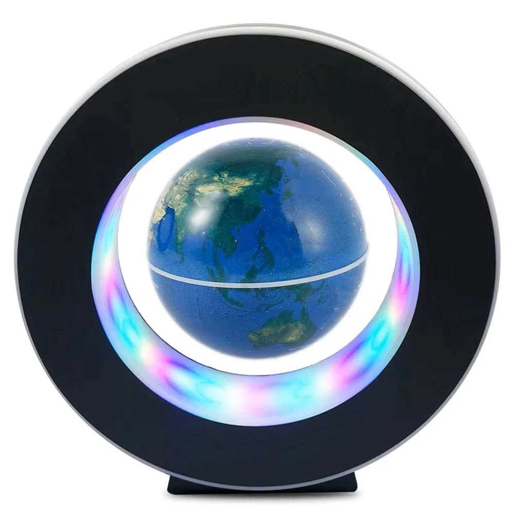 C-Shape Magnetic Levitation Floating Globe with LED Lights