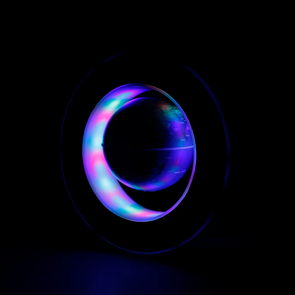 C-Shape Magnetic Levitation Floating Globe with LED Lights